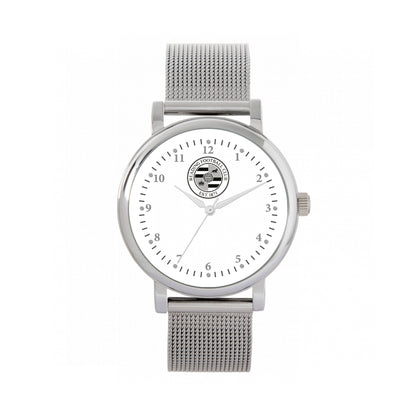 Reading Silver Case - Mesh Strap Watch - Women's