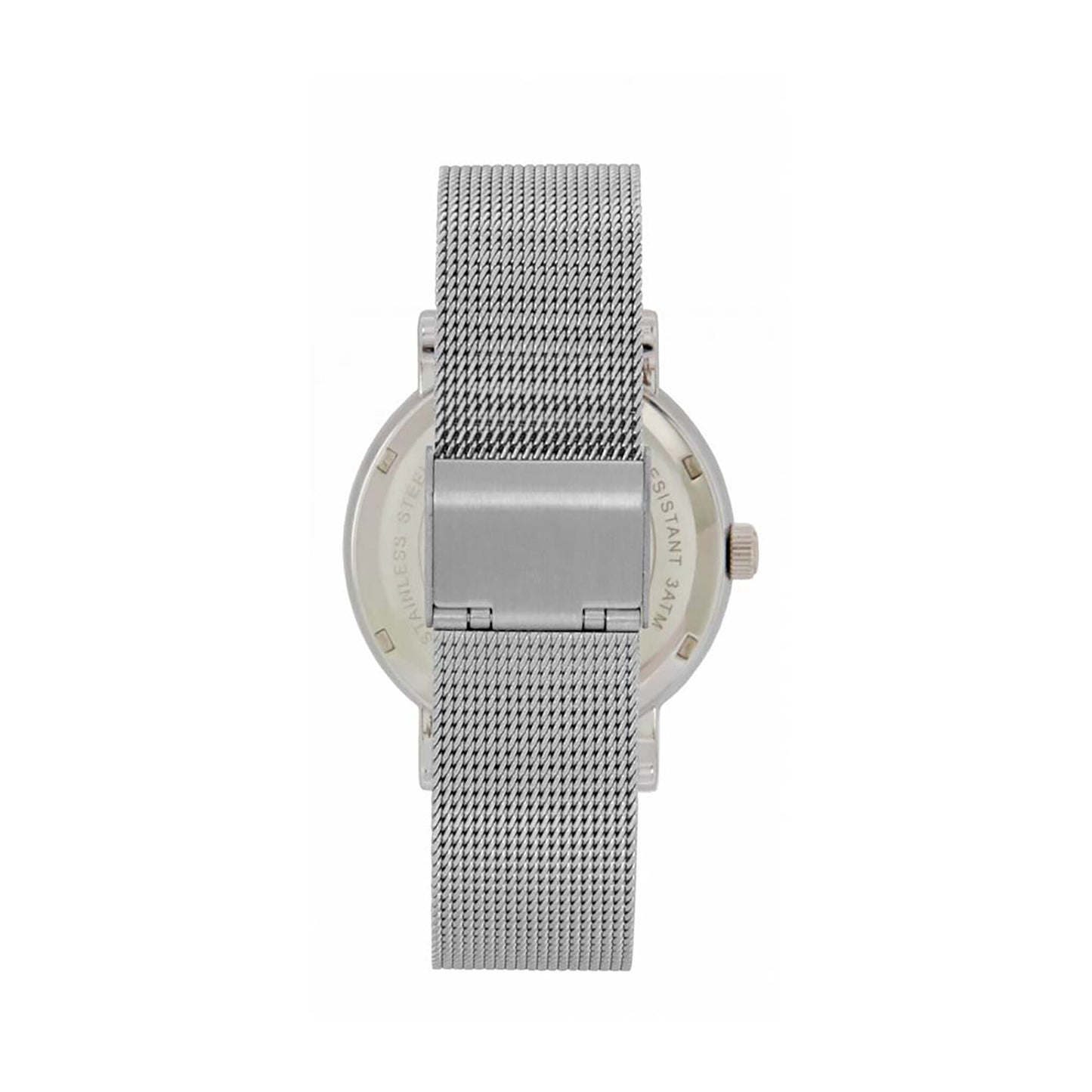 Reading Silver Case - Mesh Strap Watch - Women's
