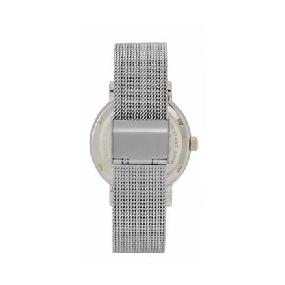 Reading Silver Case - Mesh Strap Watch - Women's