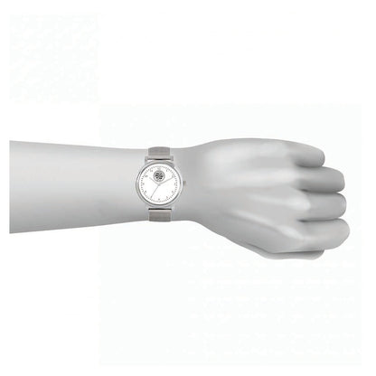 Reading Silver Case - Mesh Strap Watch - Women's