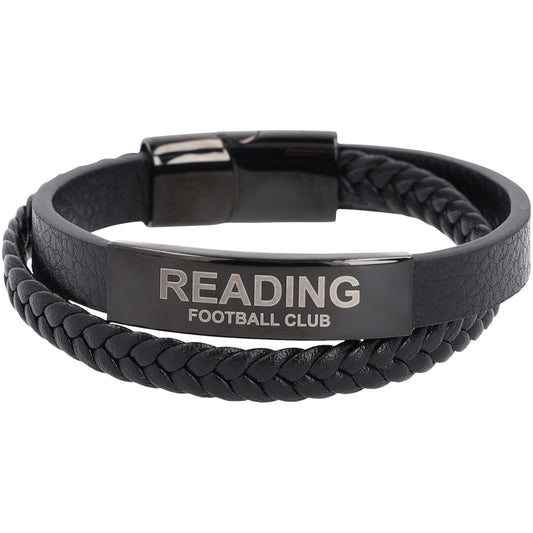 Reading Wrap Bracelet - Leather