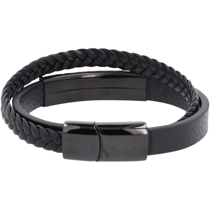 Reading Wrap Bracelet - Leather