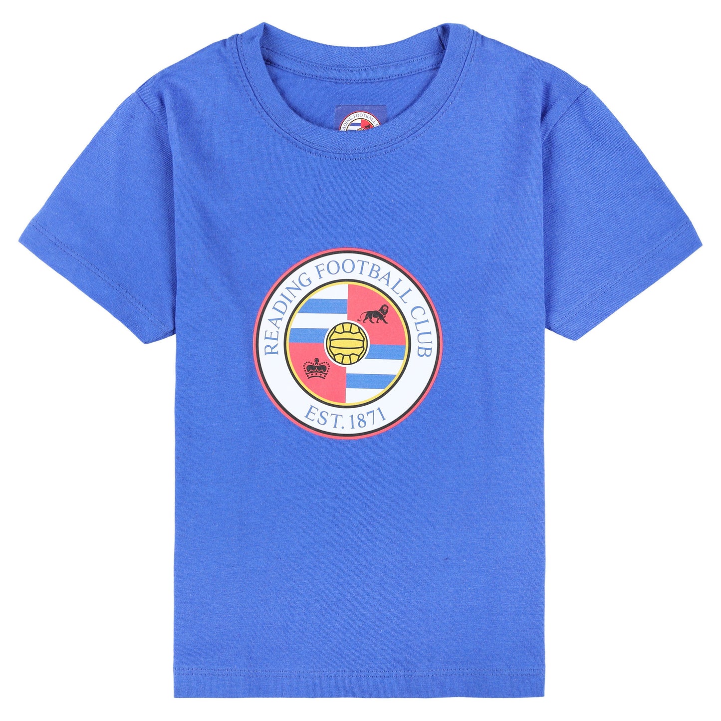 Reading Primary Logo T-Shirt - Royal - Kids