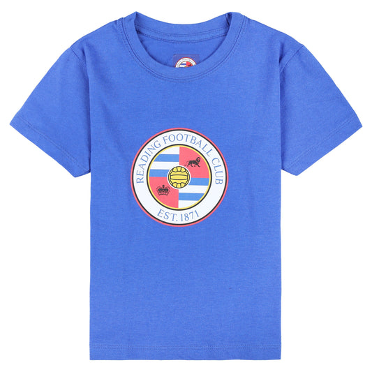 Reading Primary Logo T-Shirt - Royal - Kids