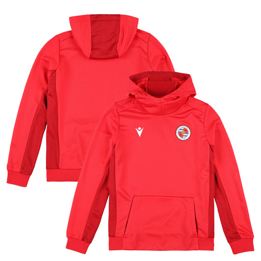 Reading Macron Players Travel Hooded Sweatshirt - Red - Kids