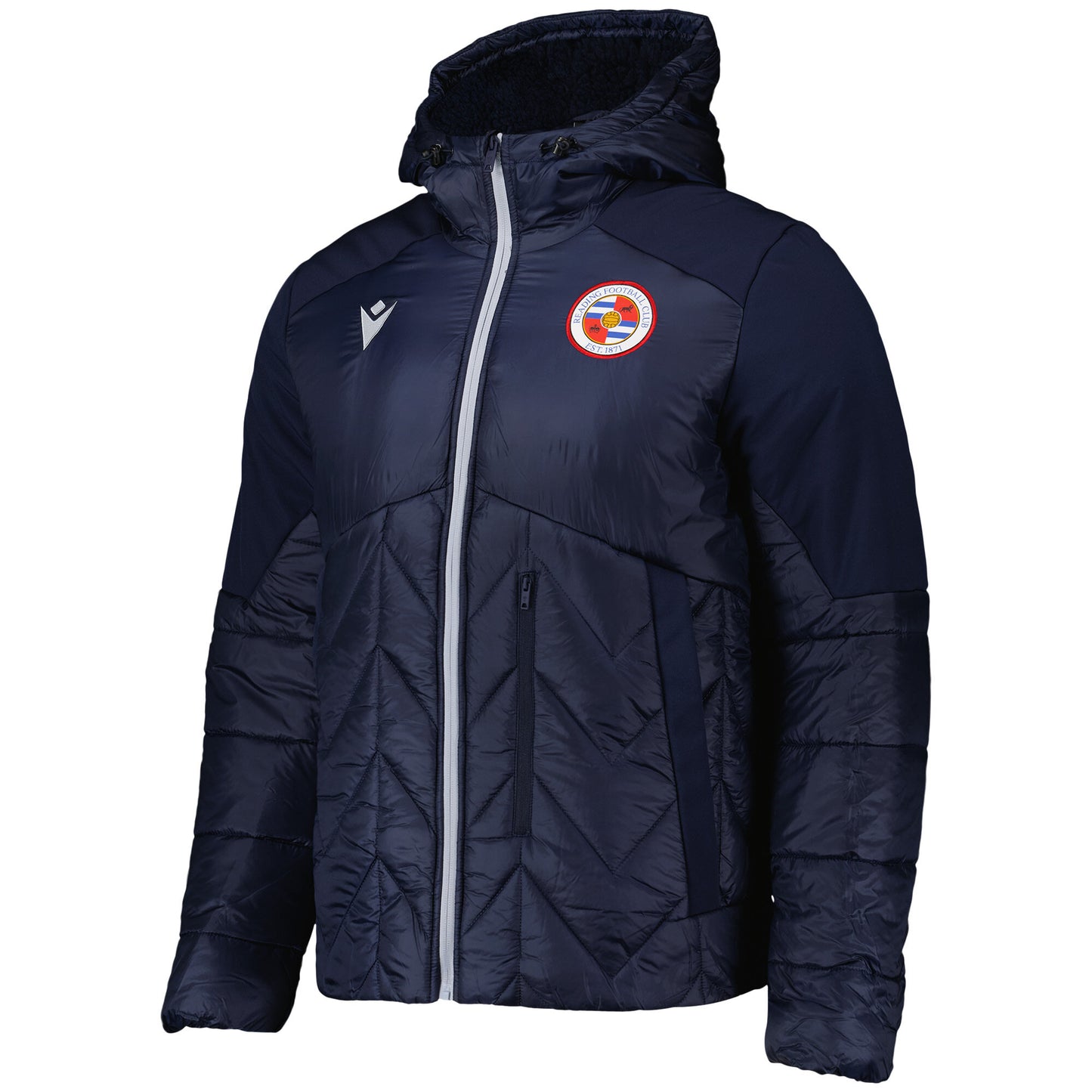 Reading Macron Padded Bomber Jacket - Navy