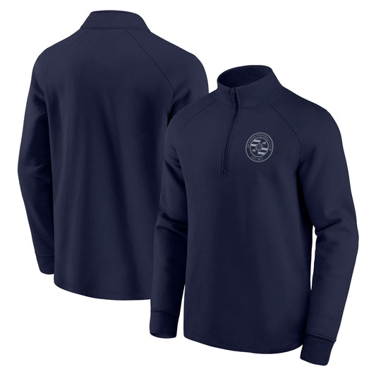 Reading Half Zip Top - Maritime Blue - Mens