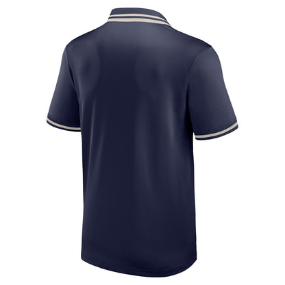 Reading Textured Polo Shirt - Maritime Blue - Mens