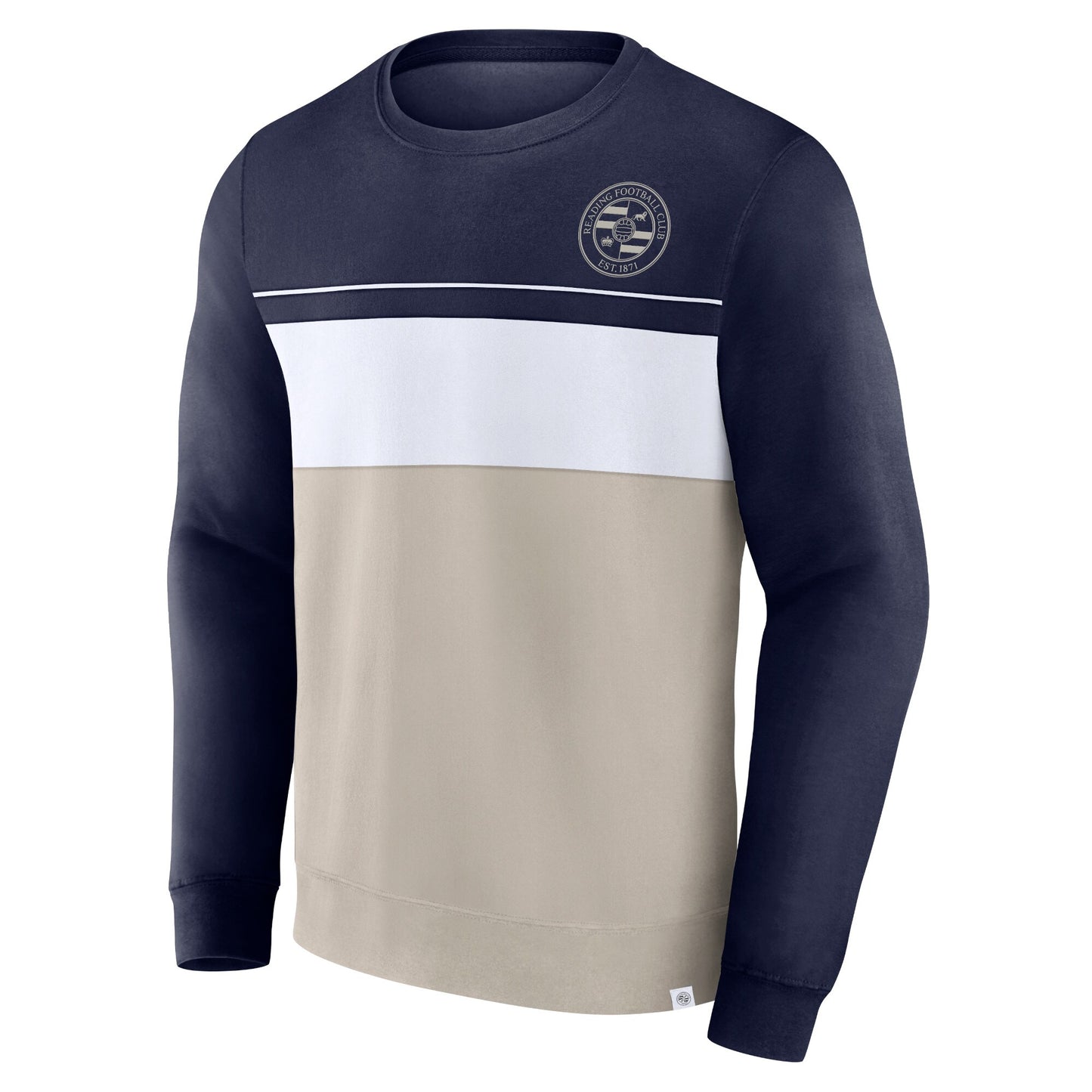 Reading Fundamentals Crew Sweatshirt - Silver Lining - Mens