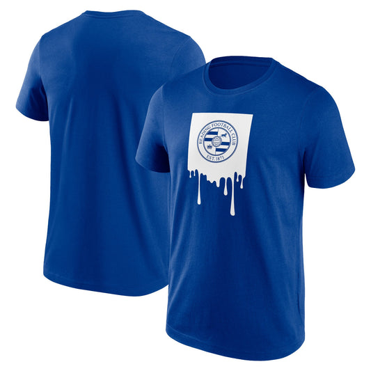 Reading Liquify Graphic SS T-Shirt - Blue Chip - Mens