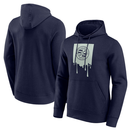 Reading Liquify Graphic OH Hoodie - Maritime Blue - Mens