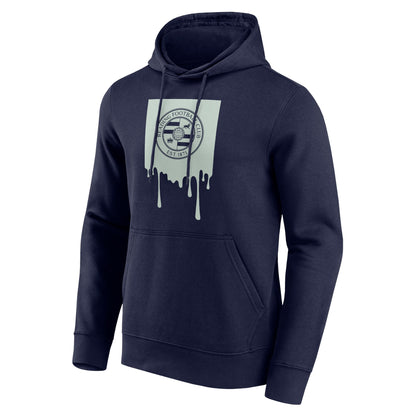 Reading Liquify Graphic OH Hoodie - Maritime Blue - Mens