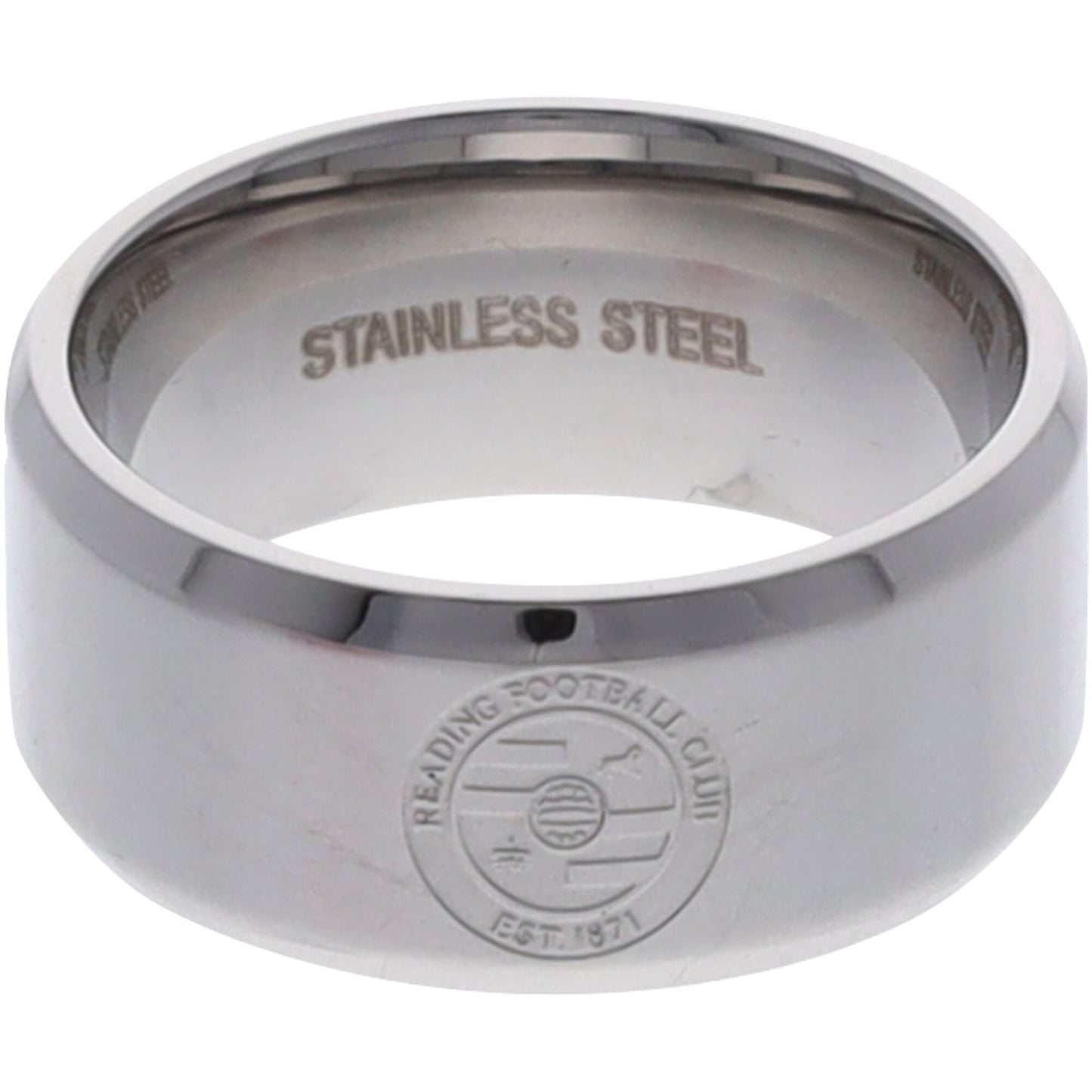 Reading Crest Band Ring