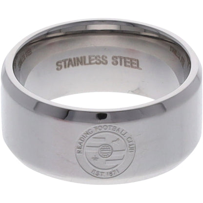 Reading Crest Band Ring