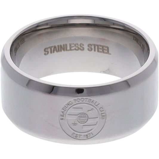 Reading Crest Band Ring