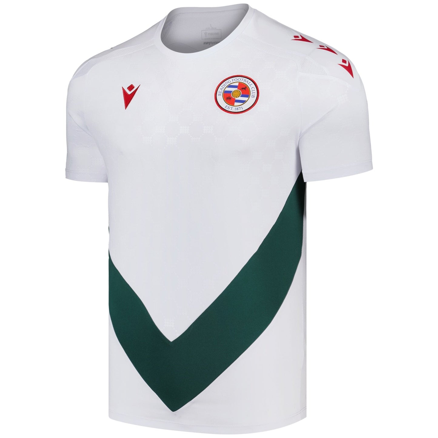 Reading Macron Staff Training T-Shirt - White