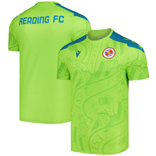 Reading Macron Warm Up T-Shirt - Green