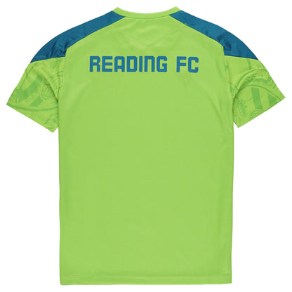 Reading Macron Warm Up T-Shirt - Green - Kids