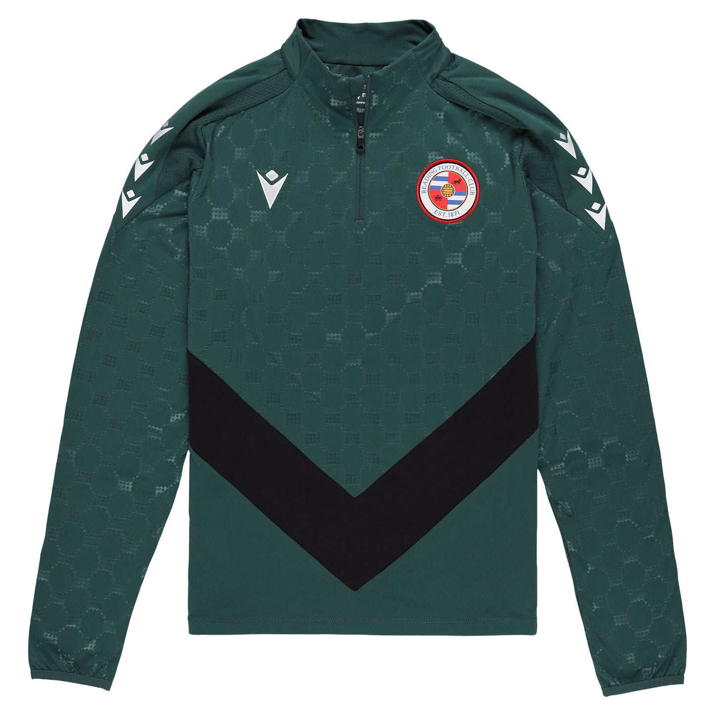 Reading Macron Player Training 1/4 Zip Top - Green - Kids