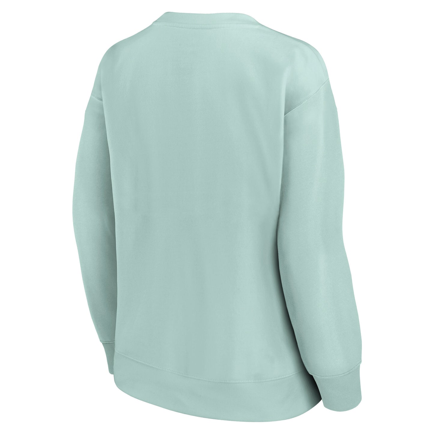 Reading Fashion Mono Graphic Oversized Crew Sweatshirt - Surf Spray - Womens