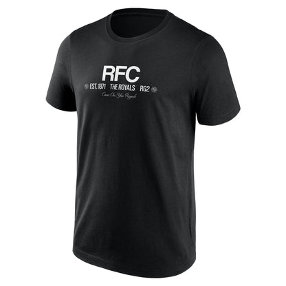 Reading End Credits Graphic T-Shirt - Black - Mens