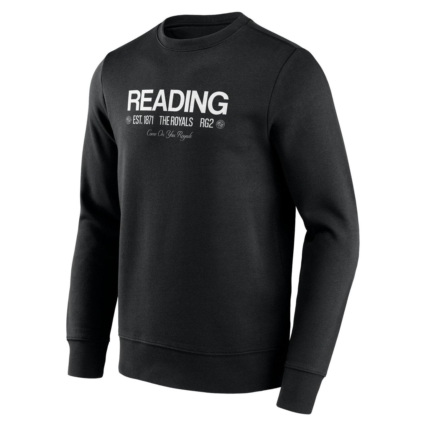Reading End Credits Graphic Crew Sweatshirt - Black - Mens