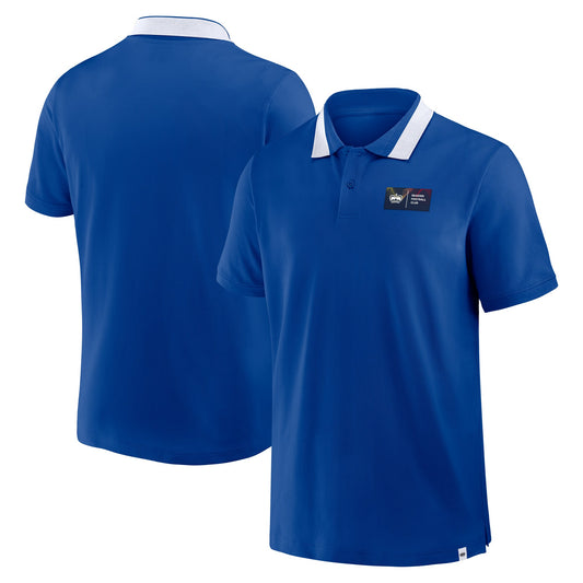 Reading Upper Classics Tipped Polo Shirt - Royal - Mens