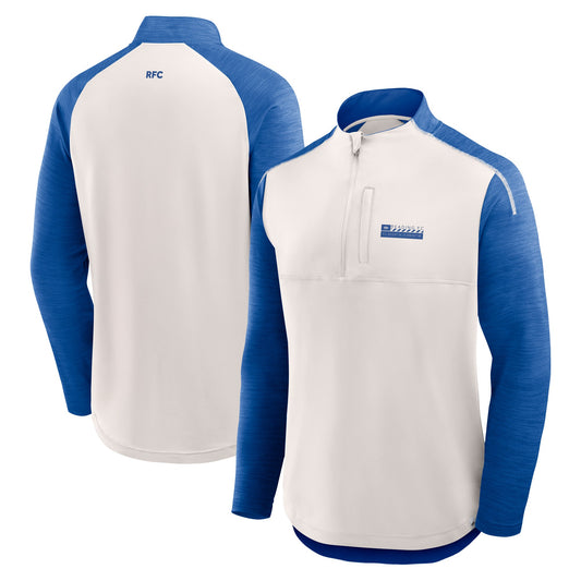 Reading Defender 1/4 Zip Top - White Sand - Mens