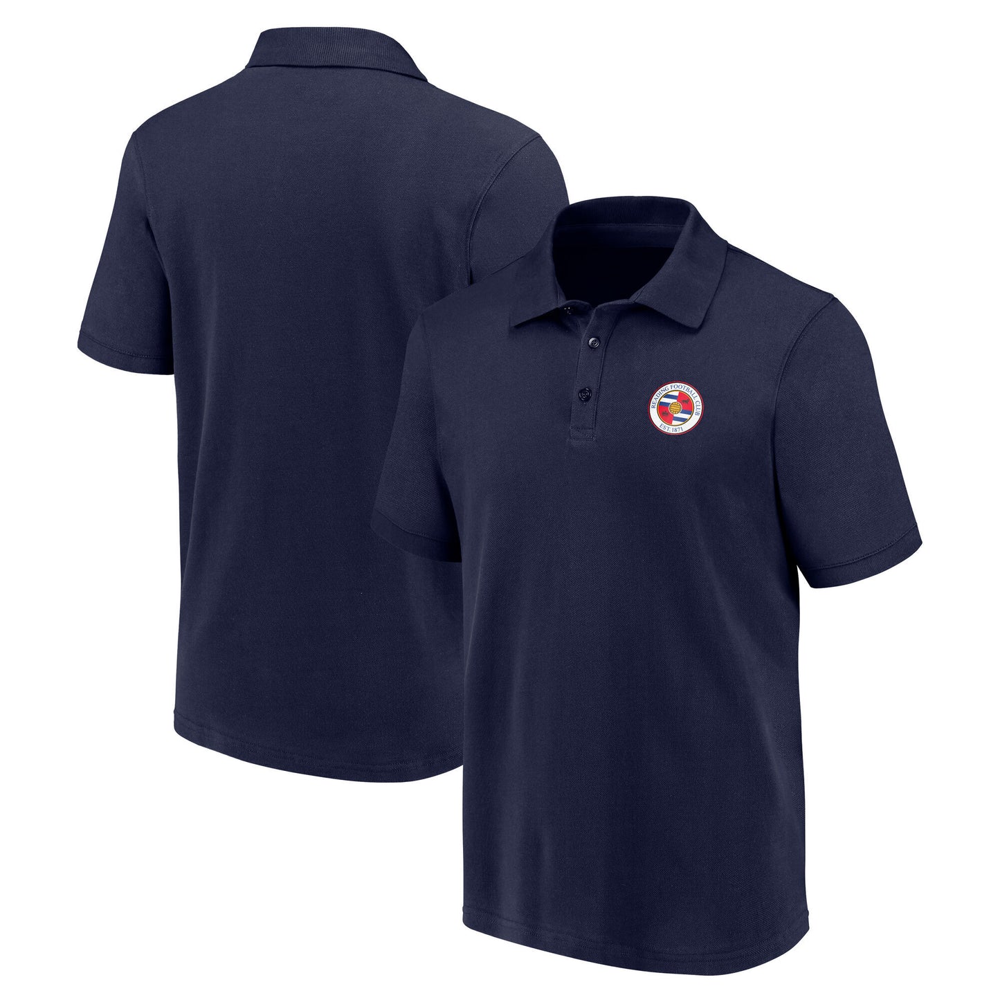 Reading Logo Polo - Navy - Mens