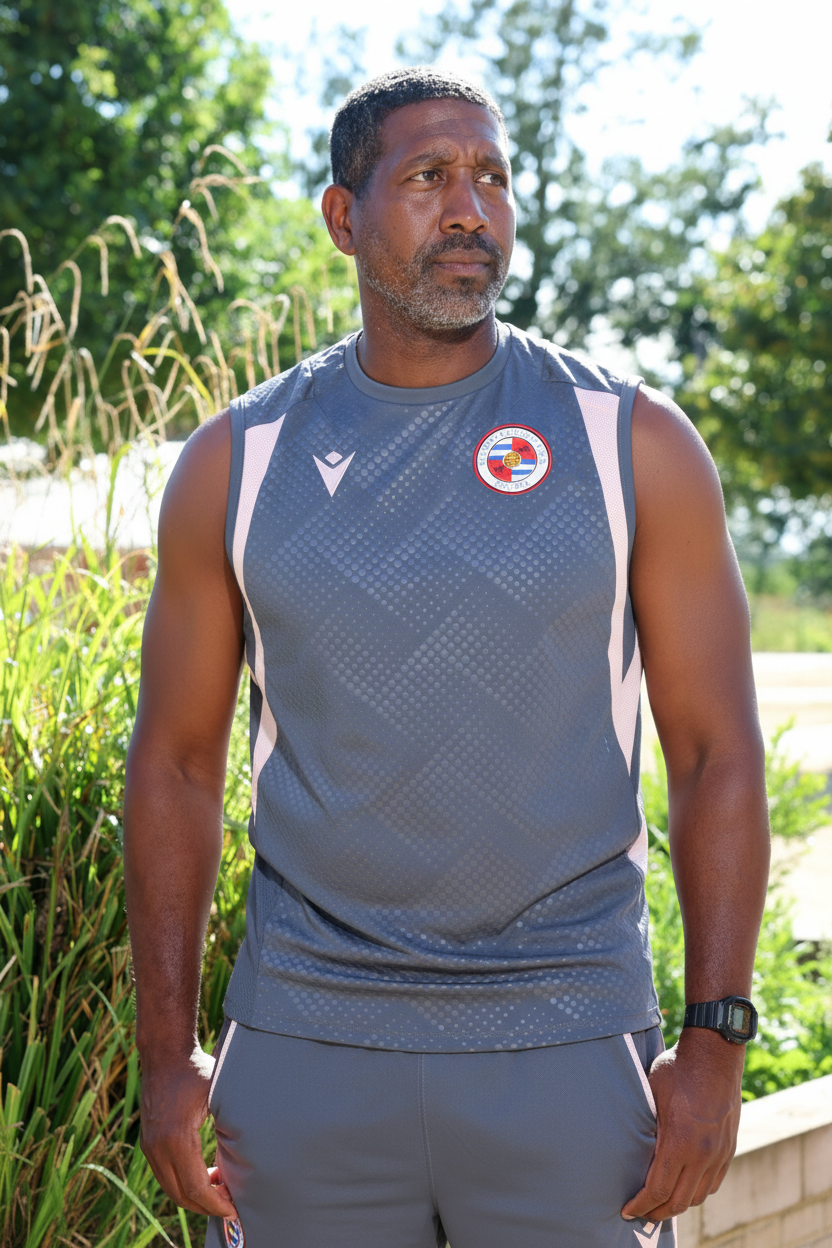 Reading FC Training Vest on Model